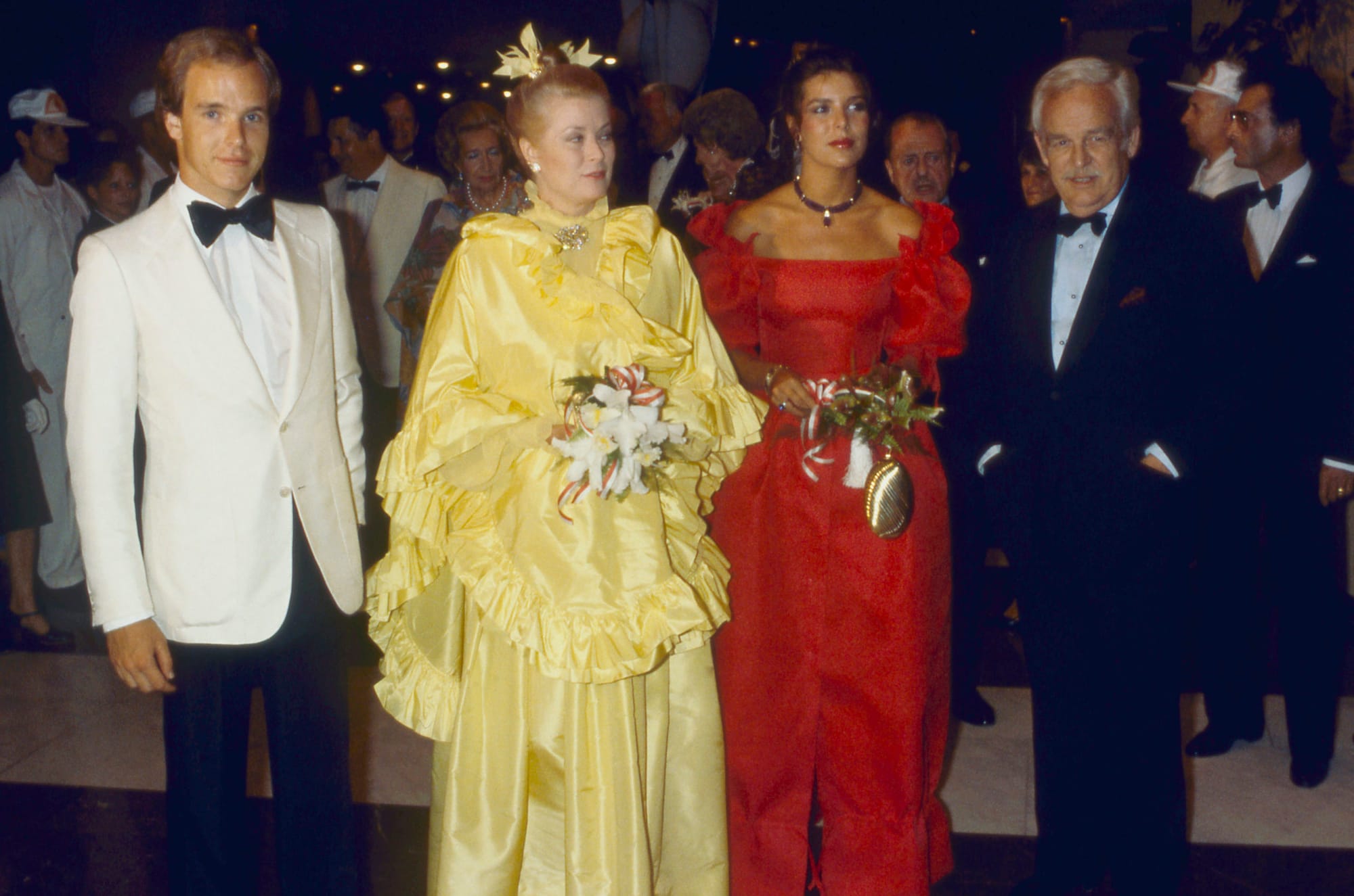 Happy Anniversary of this TRULY Hideous Outfit on Princess Grace