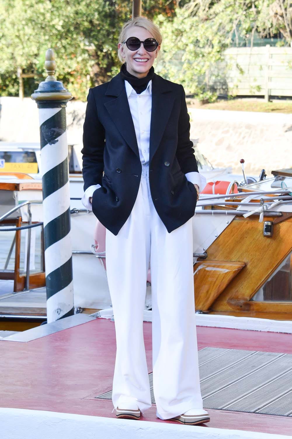 The Blanchett Has Landed. Repeat: The Blanchett Has Landed.