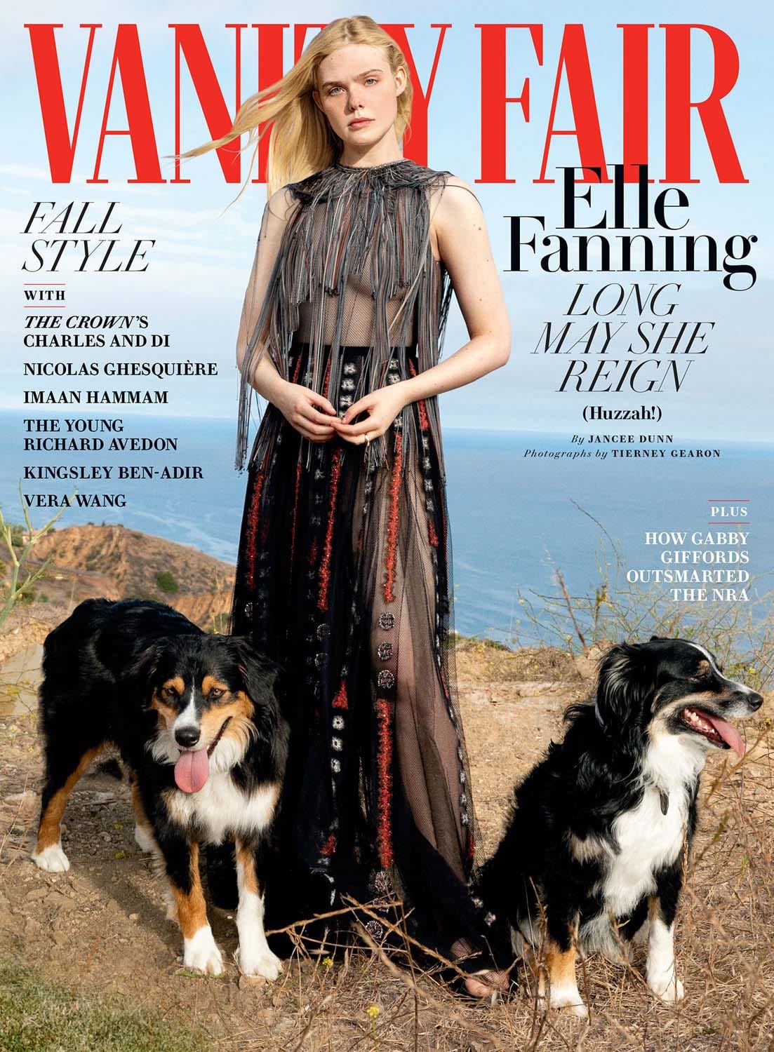 Elle Fanning on Vanity Fair