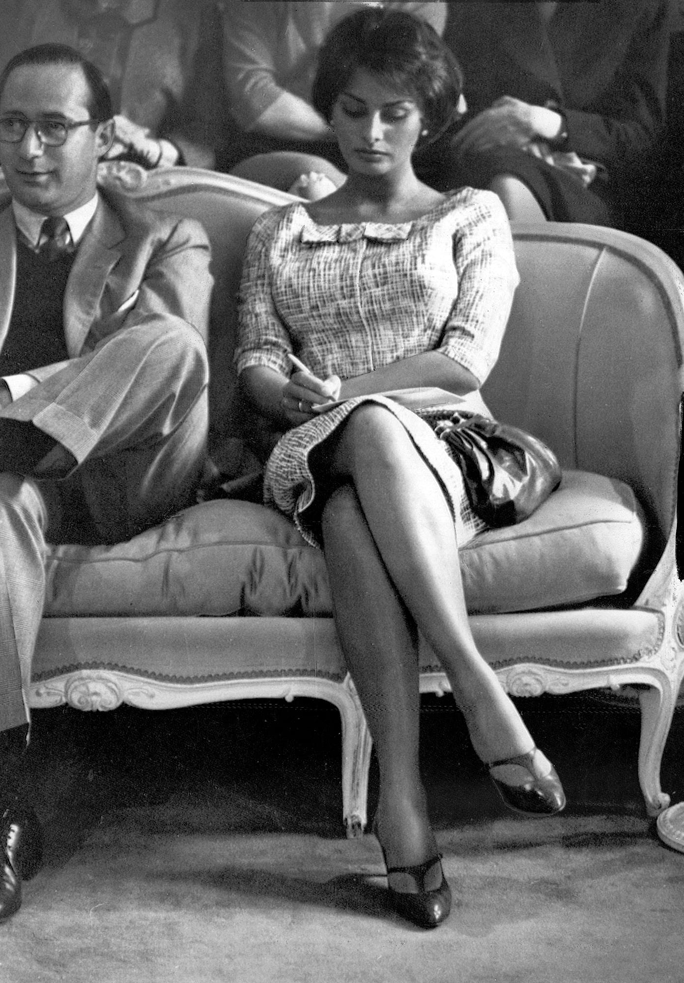Sophia Loren Was a Regular at the Dior Front Row Back in the Day
