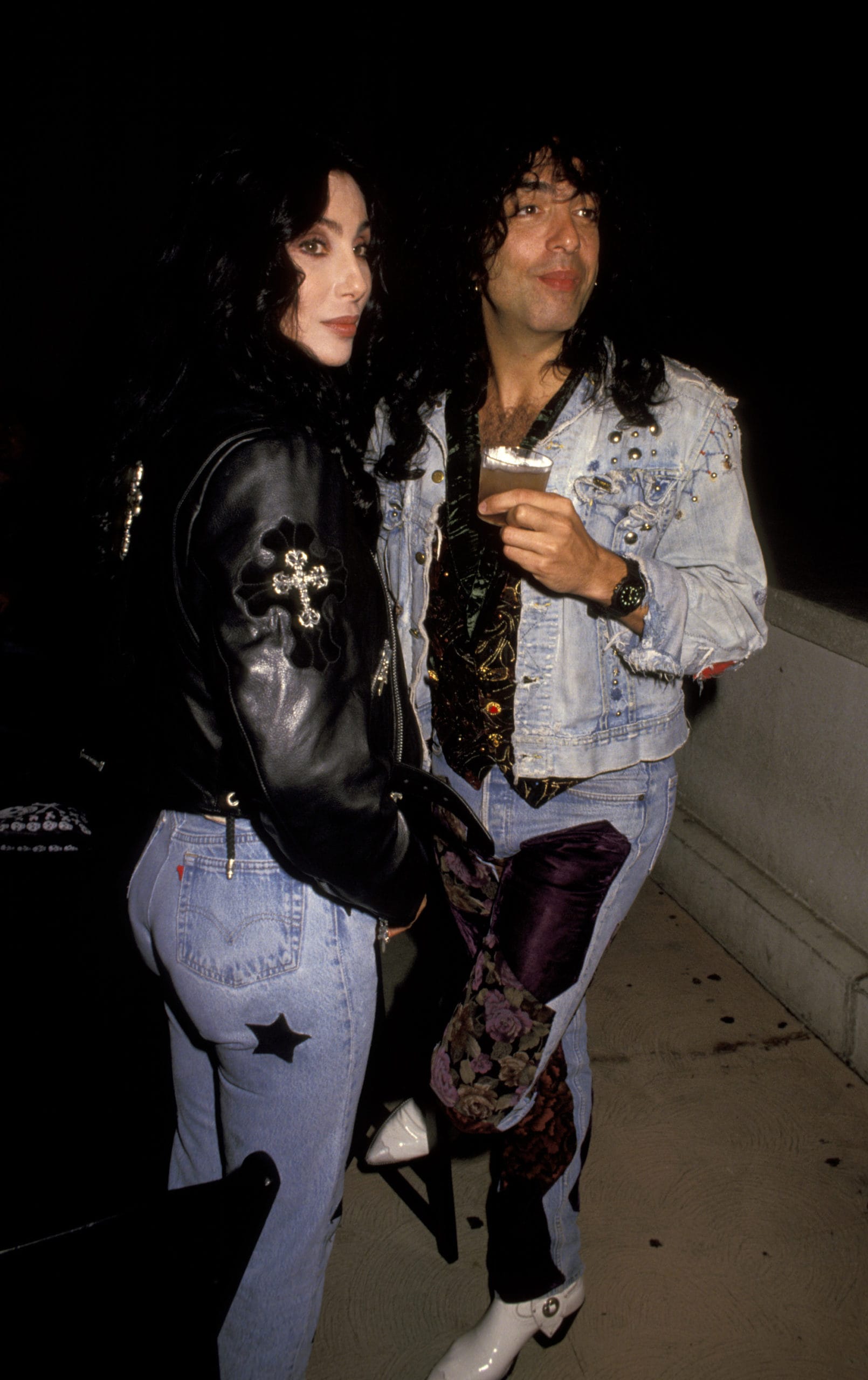 Cher and Paul Stanley Made Some CHOICES IN DENIM on This Day in 1991