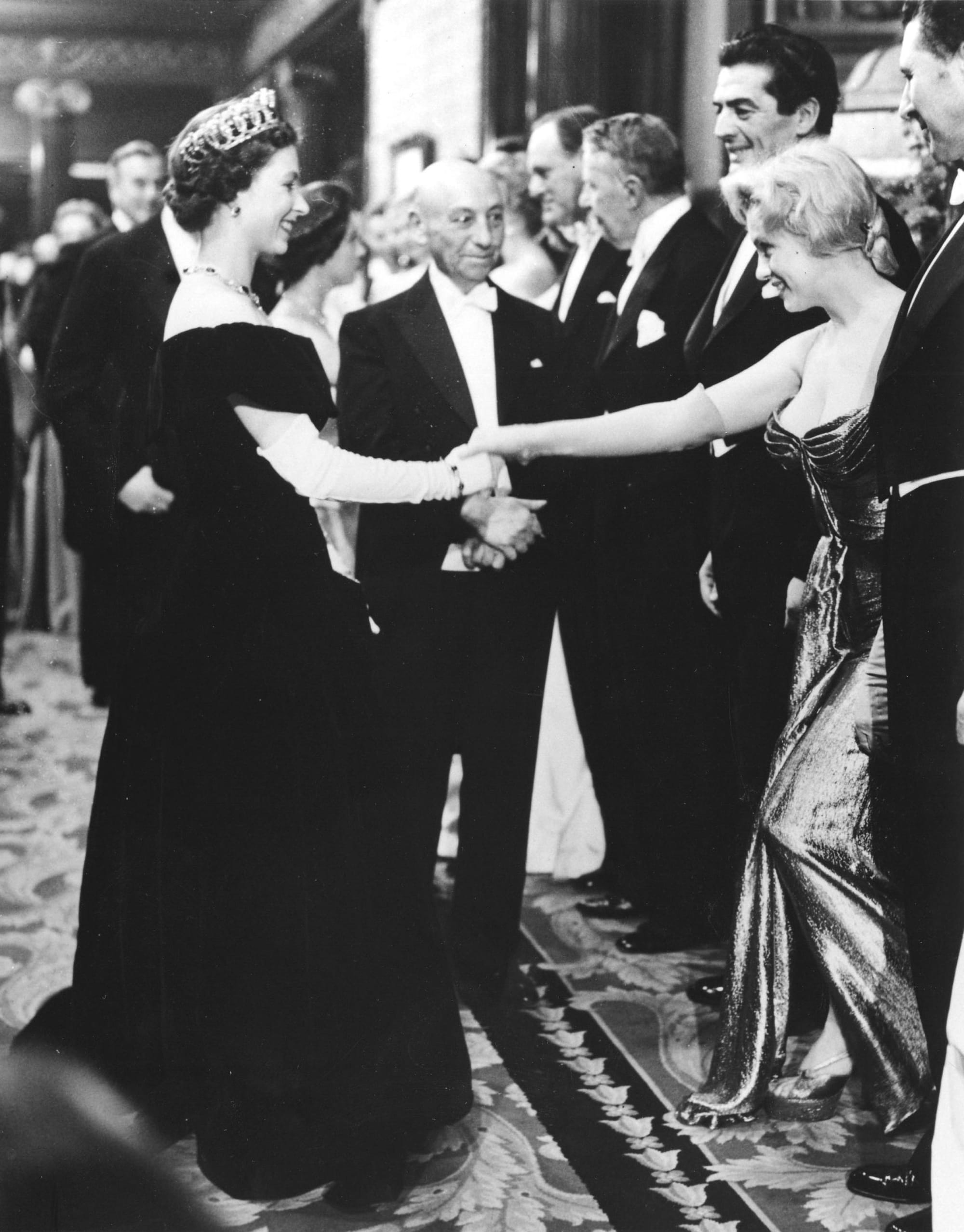 Twas on this Day in 1956, Marilyn Monroe Met The Queen