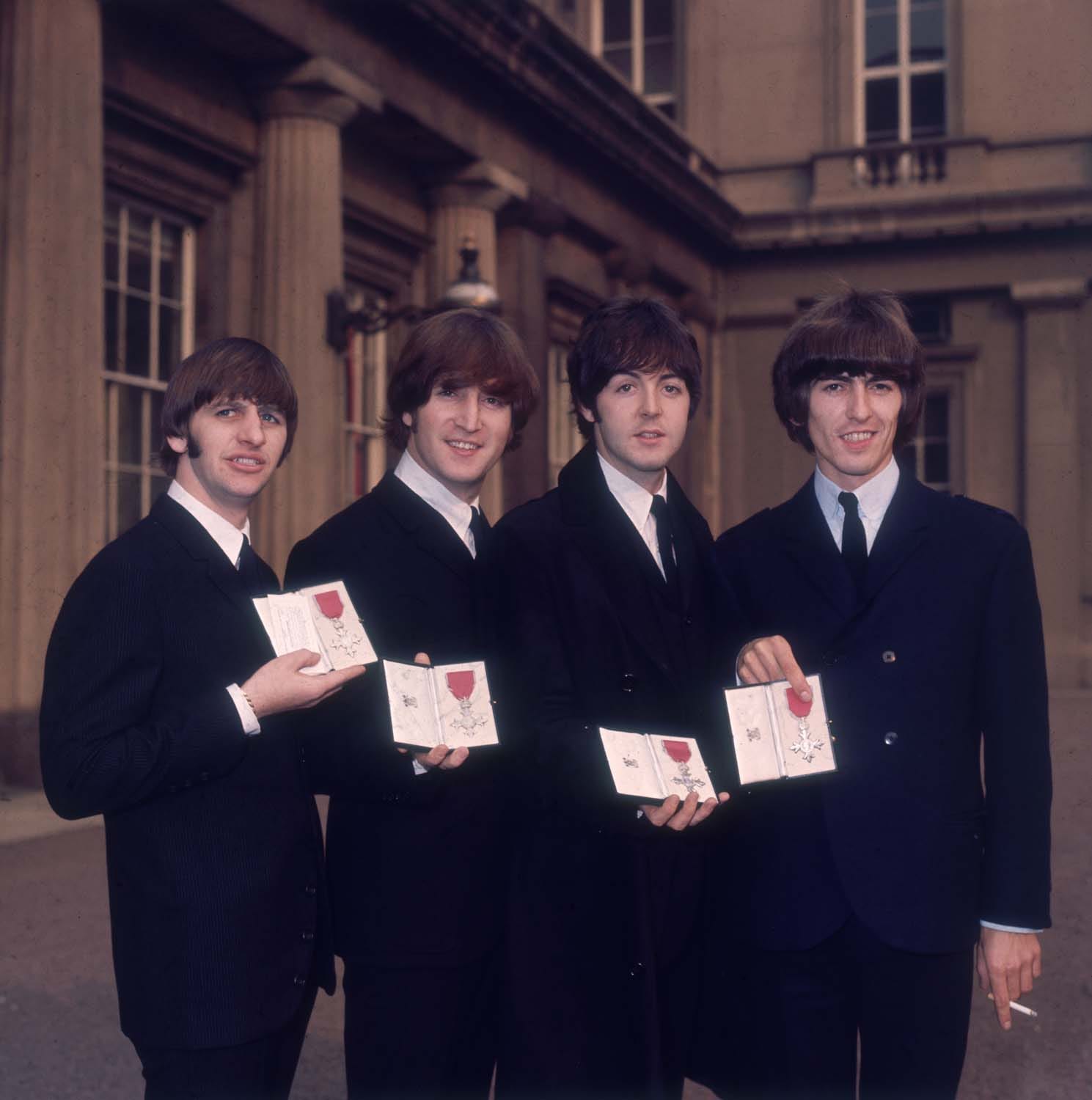 Exactly 55 Years Ago, The Beatles Got Their MBEs