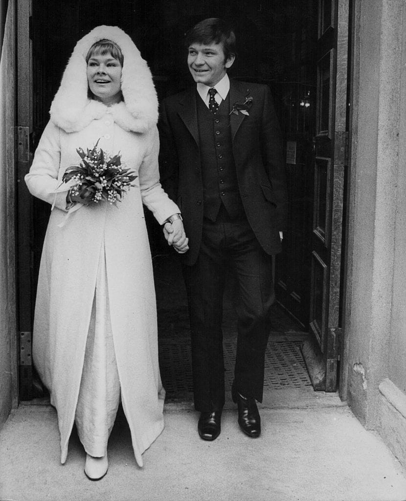 Let Us Celebrate Judi Dench's Winter Wedding Cape