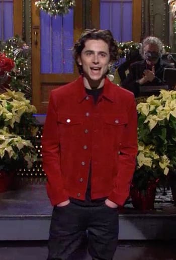 Timothee Chalamet Kept It Simple on SNL