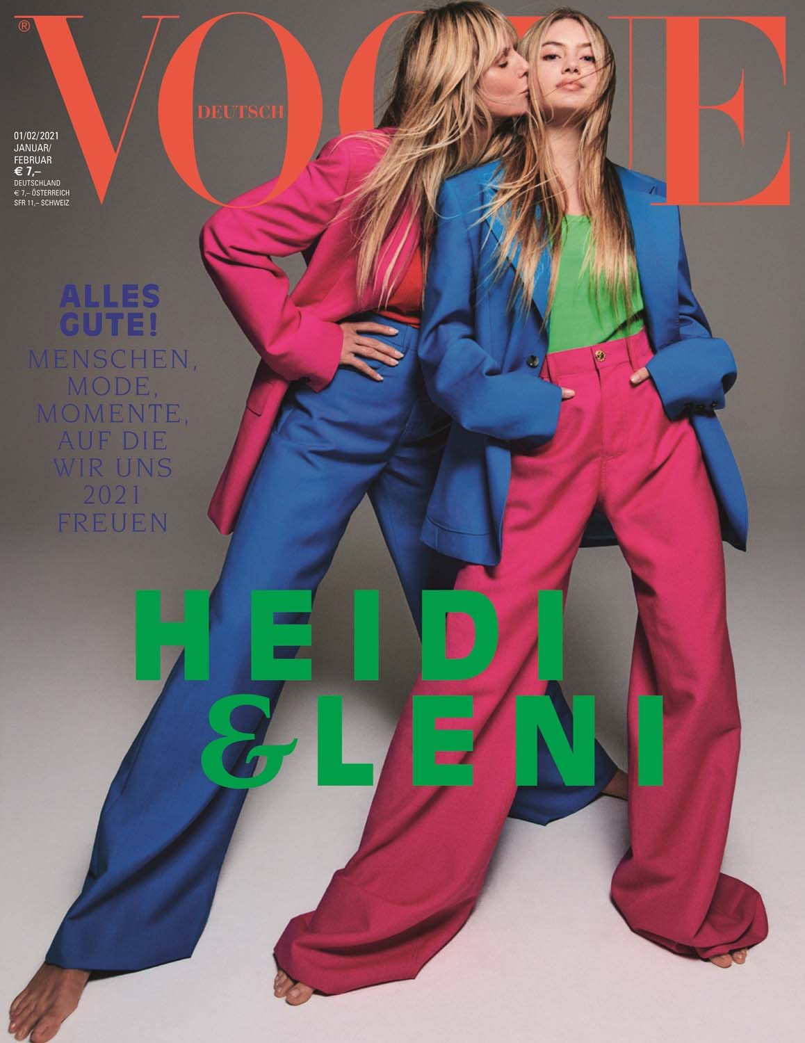 Heidi Klum's Daughter Lands Her First Vogue, in Germany