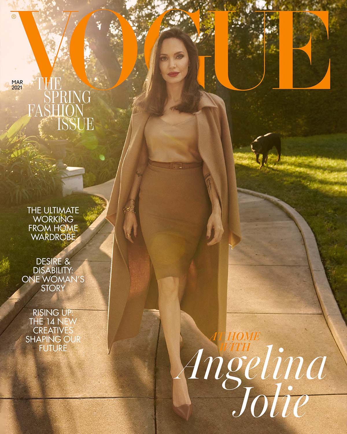 Angelina Jolie Nabbed British Vogue's March Cover