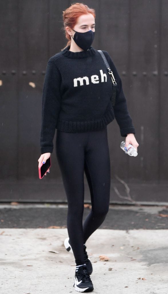 Zoey Deutch's Sweater Speaks For All of Us