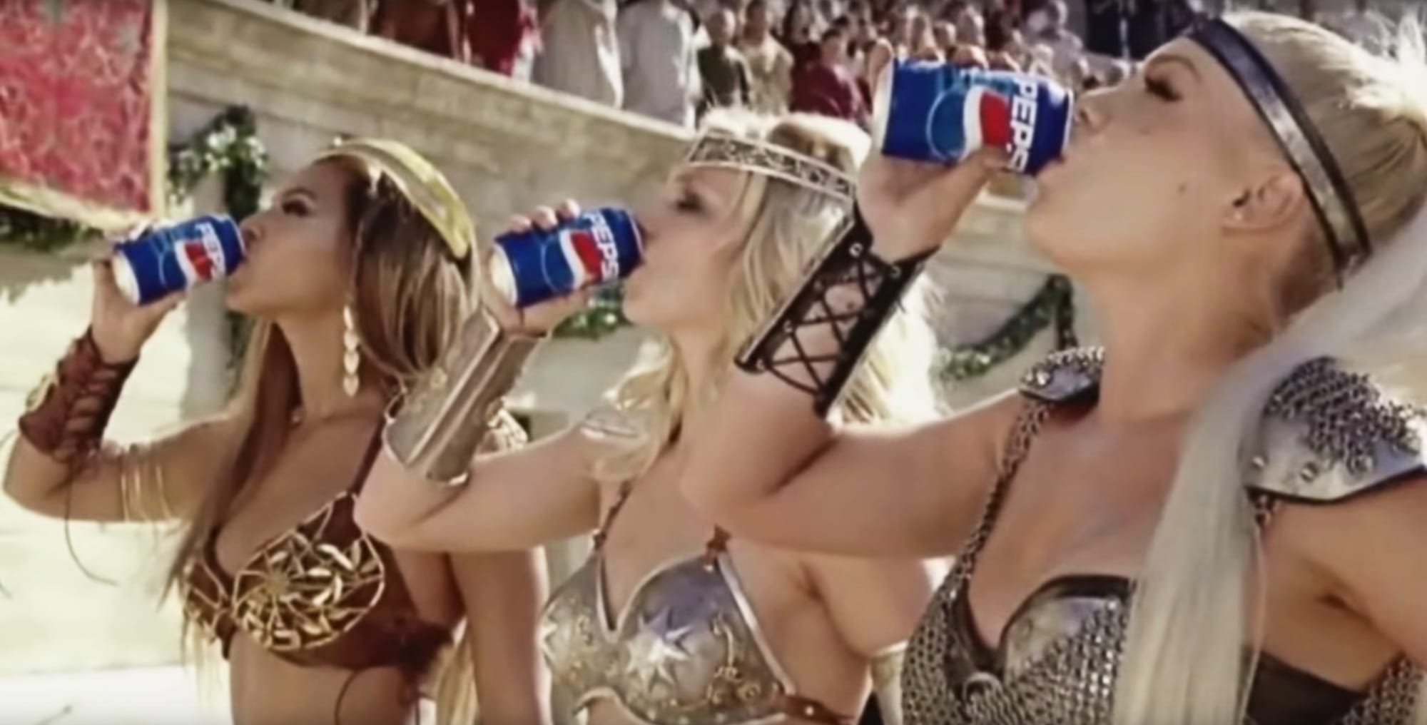 Remember When Britney, Beyonce, and Pink Did a Super Bowl Ad Together?