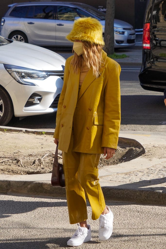 Hailey Bieber Is Committed to the Color Yellow