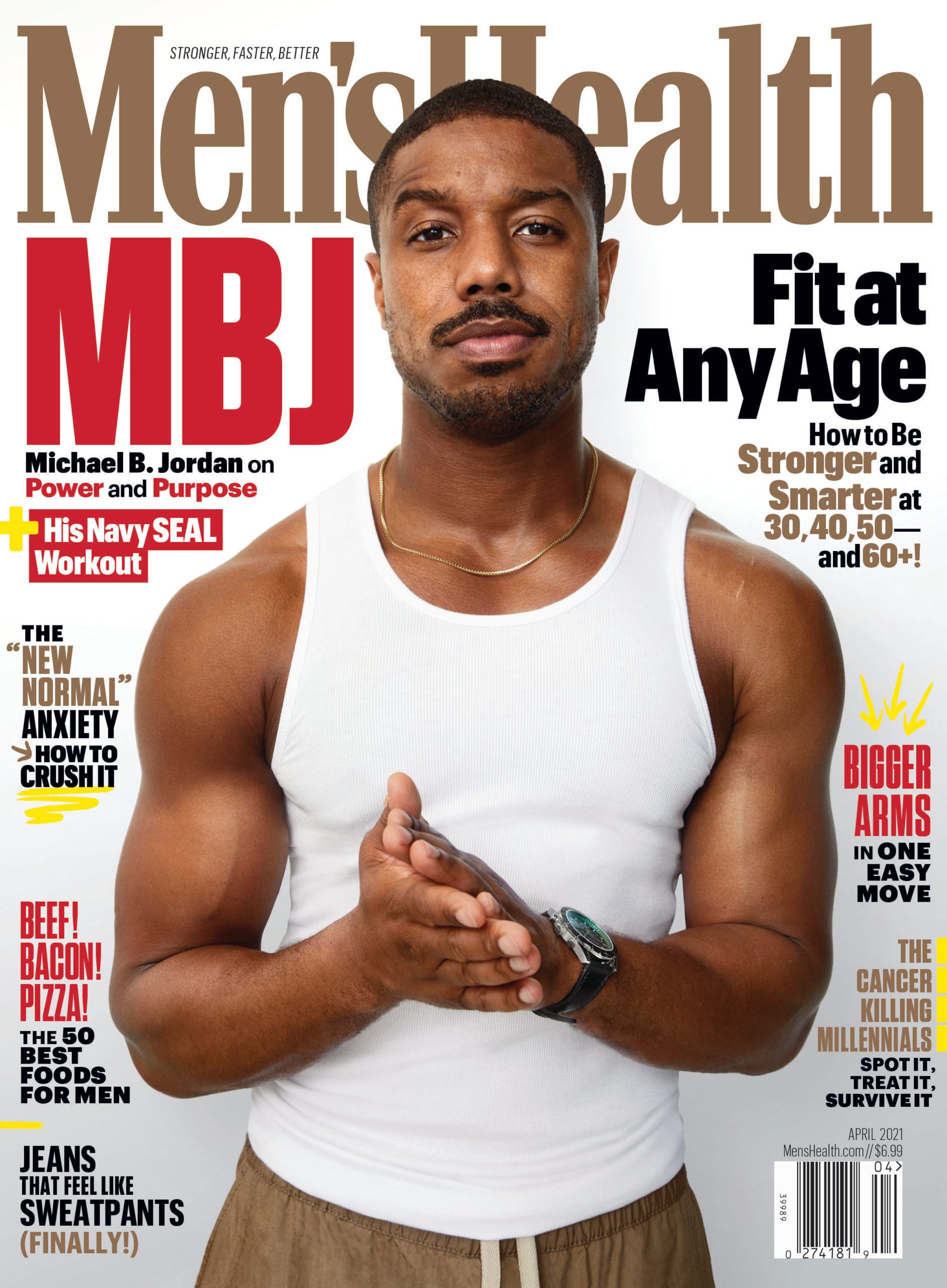 Your Afternoon Man: Michael B Jordan is Handsome on the Cover of Men's Health