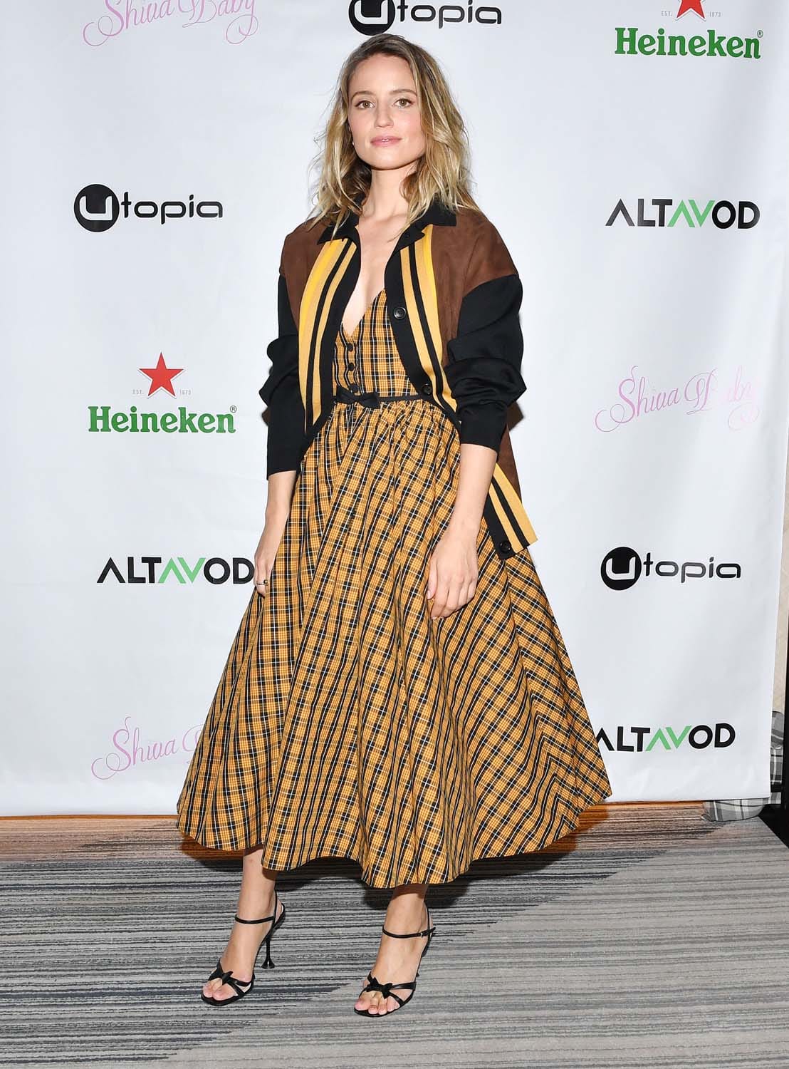 Dianna Agron Pulled Out Two Outfits for Two Screenings