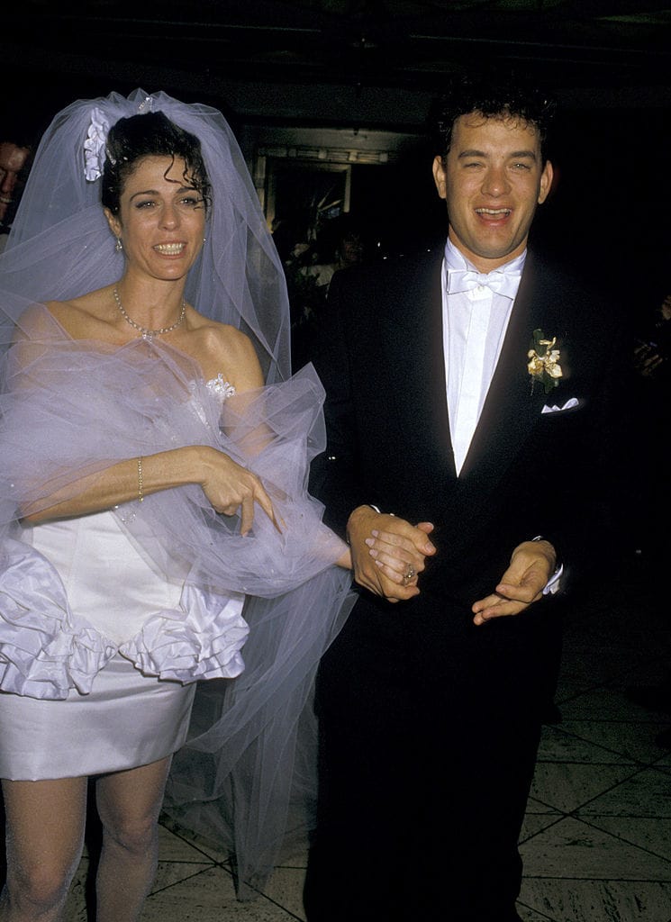 Embrace The Extraordinarily '80s Vibe of Tom Hanks and Rita Wilson's Wedding!