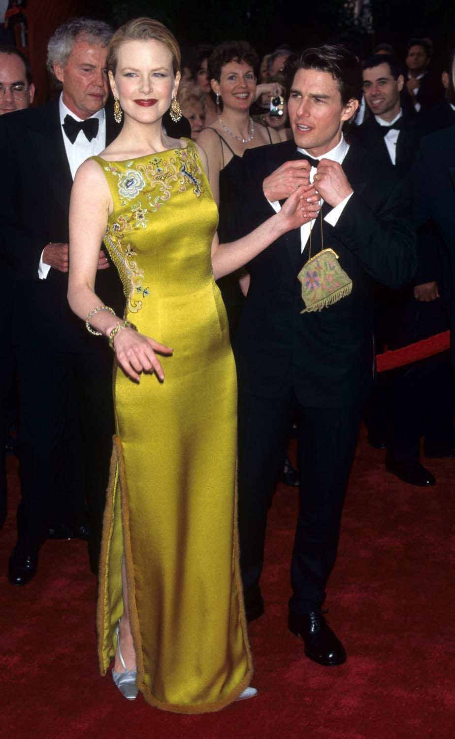 Classic Oscars Outfits: Nicole Kidman's Chartreuse Dior