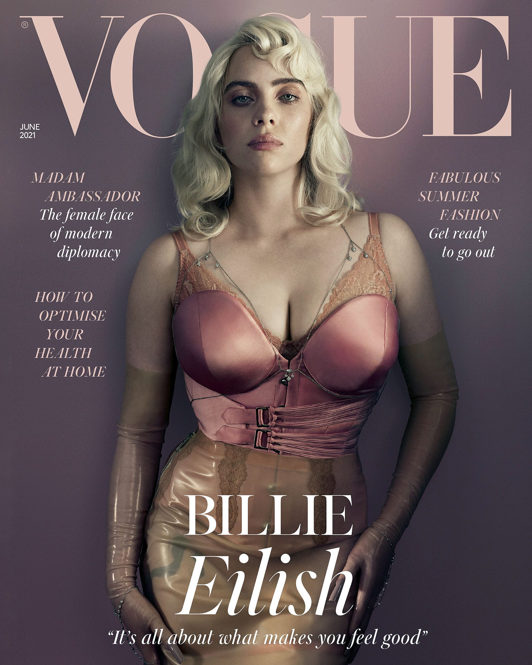 Billie Eilish Looks So Dishy on the Cover of British Vogue!