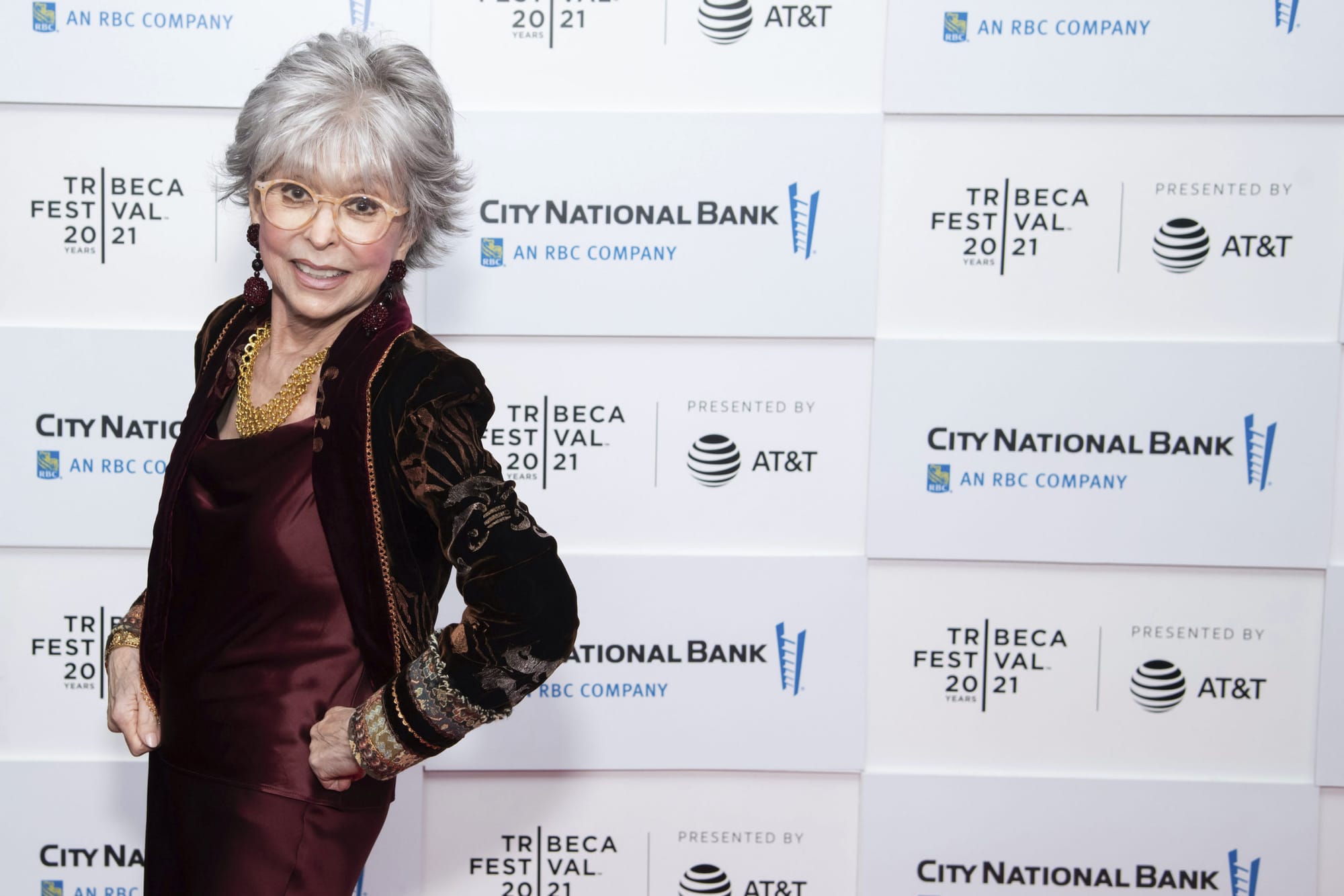 Let Us Take a Moment to Appreciate How Dishy Rita Moreno Looked This Weekend