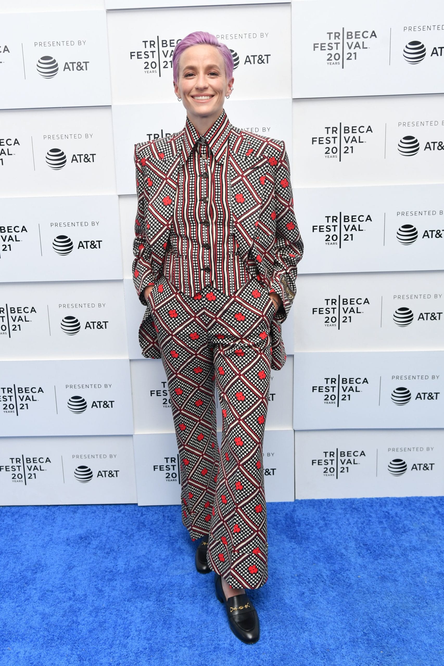 Megan Rapinoe Has Emerged From the Pandemic in Something V. Snazzy!