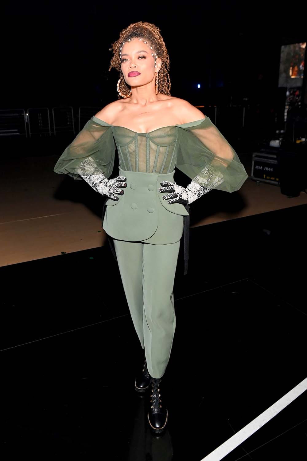 Andra Day Snuck in a Second Outfit at the BETs