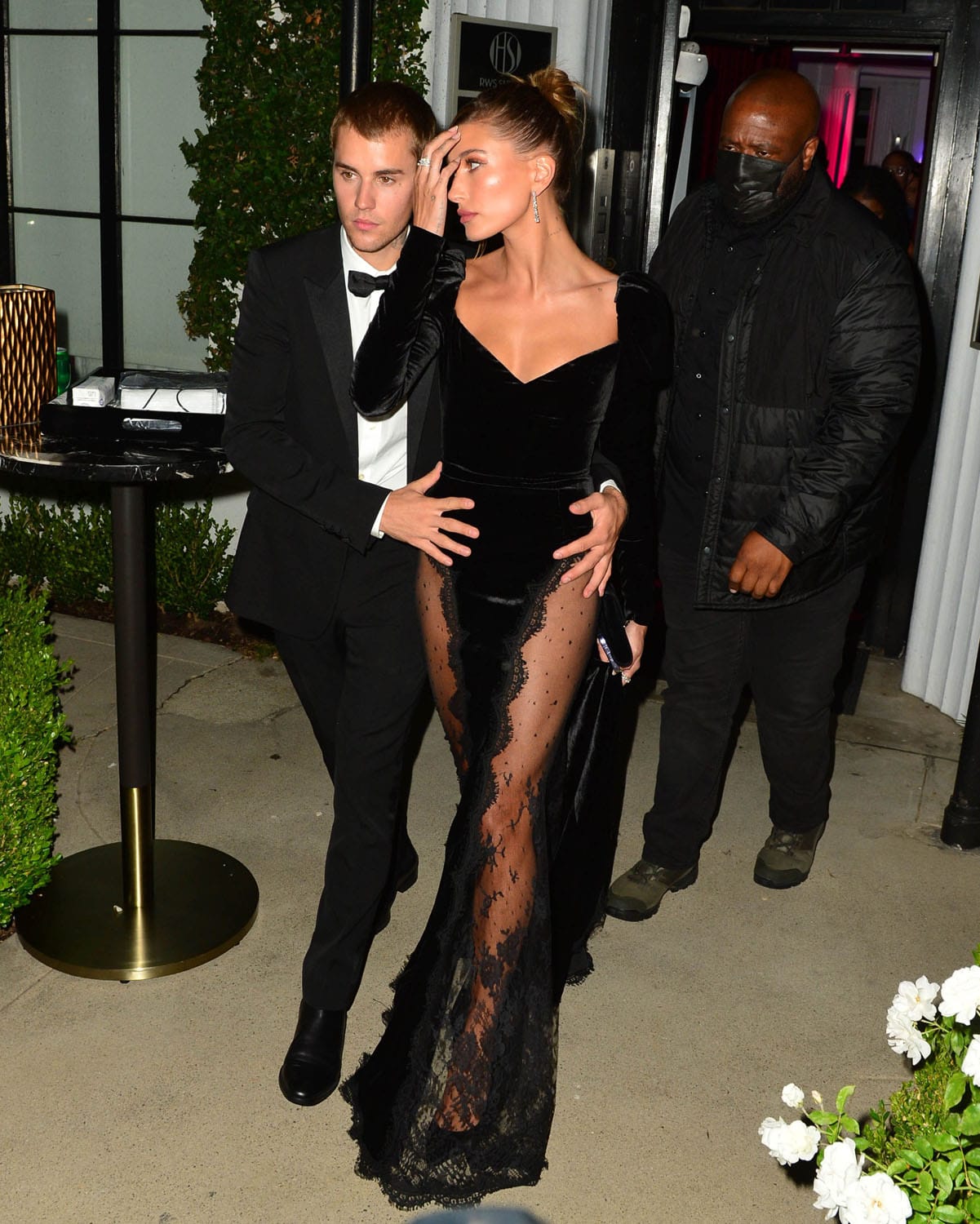 Hailey Bieber Goes Thighs Out