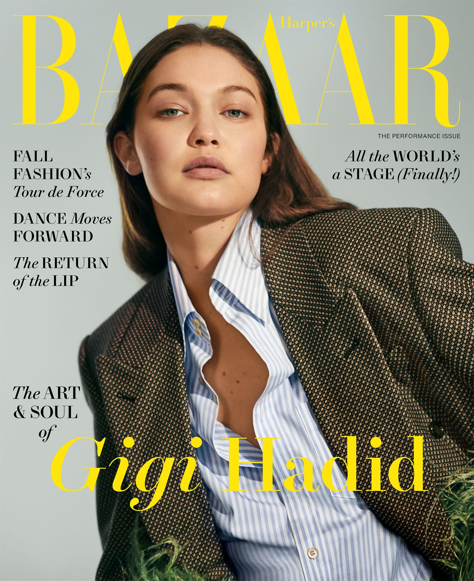 Harper's Bazaar Opted for Gigi Hadid for August
