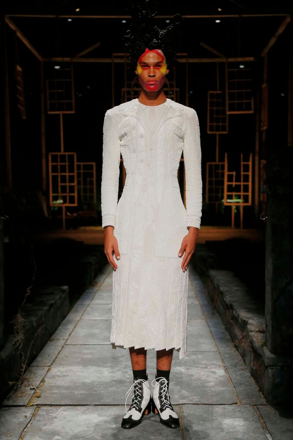 Thom Browne Is Back on the Runway In Person, and It Sounded Like a Ride