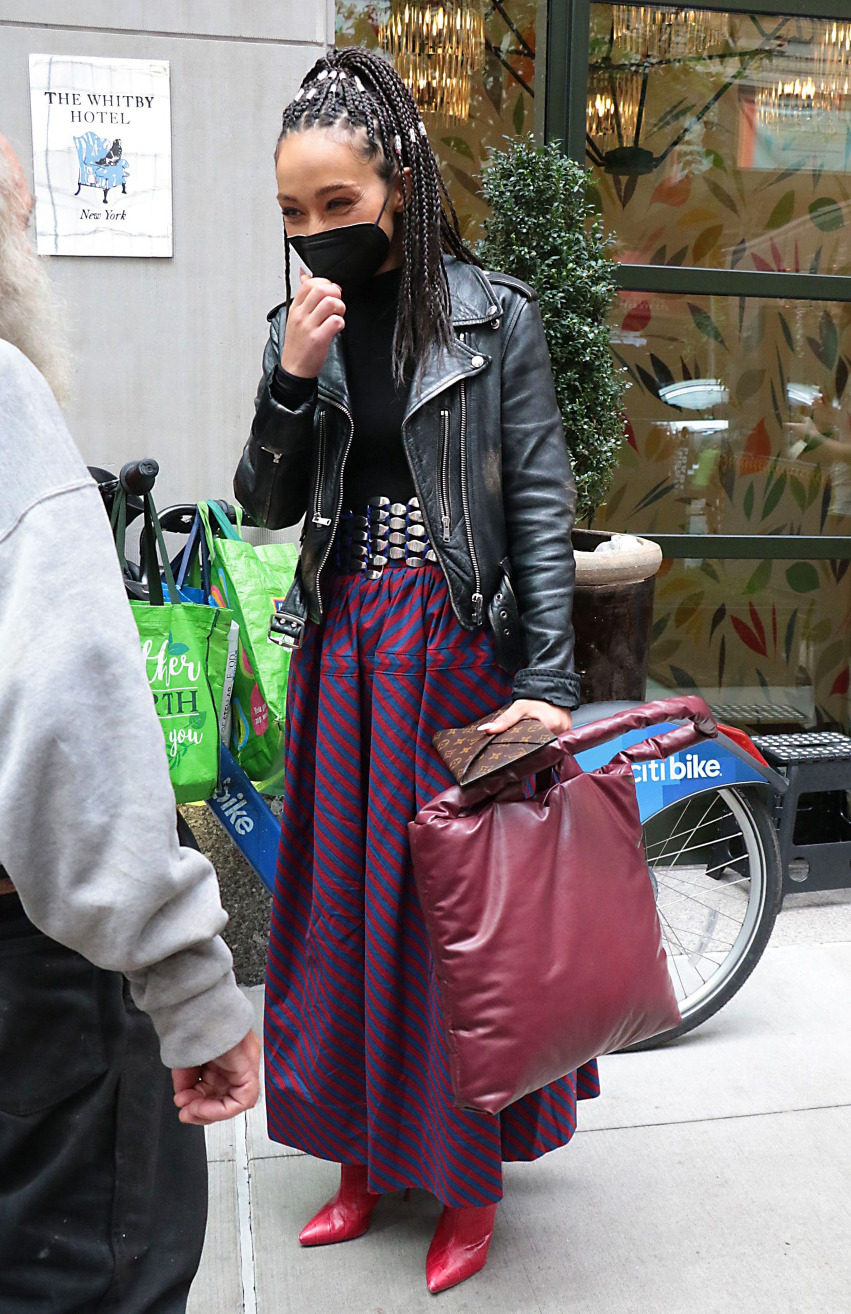 Ruth Negga Looks Very Cool Out and About