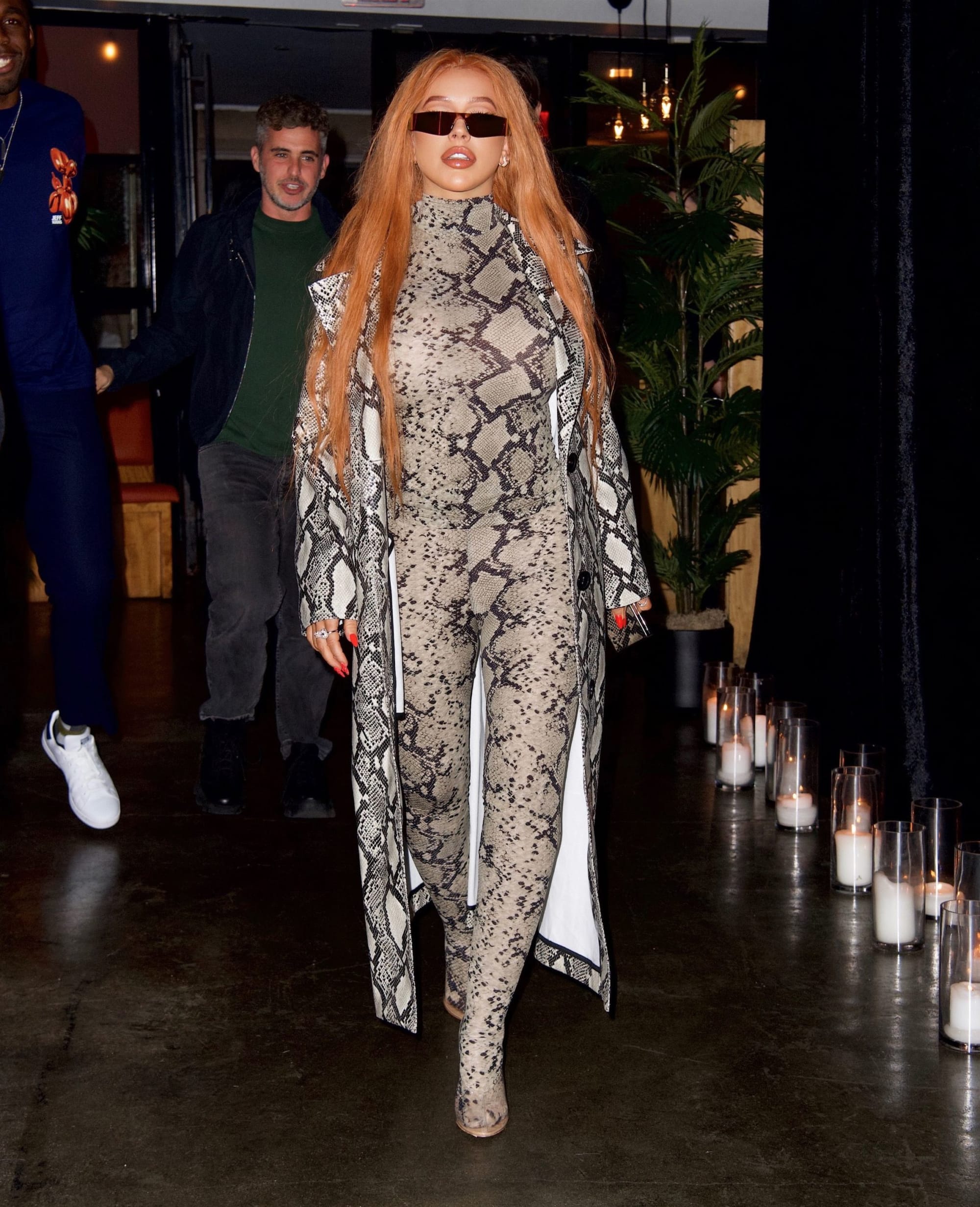 Xtina Is Out and About In a FASCINATING Outfit!
