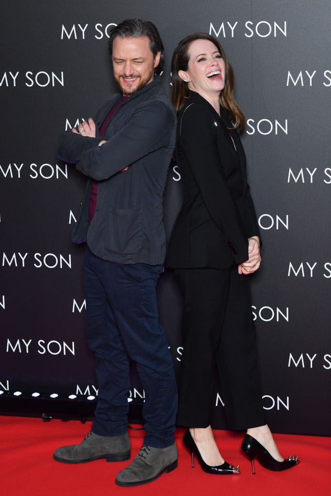 Maybe You Need to See Claire Foy and James McAvoy to Be Able to Head into the Weekend in Peace