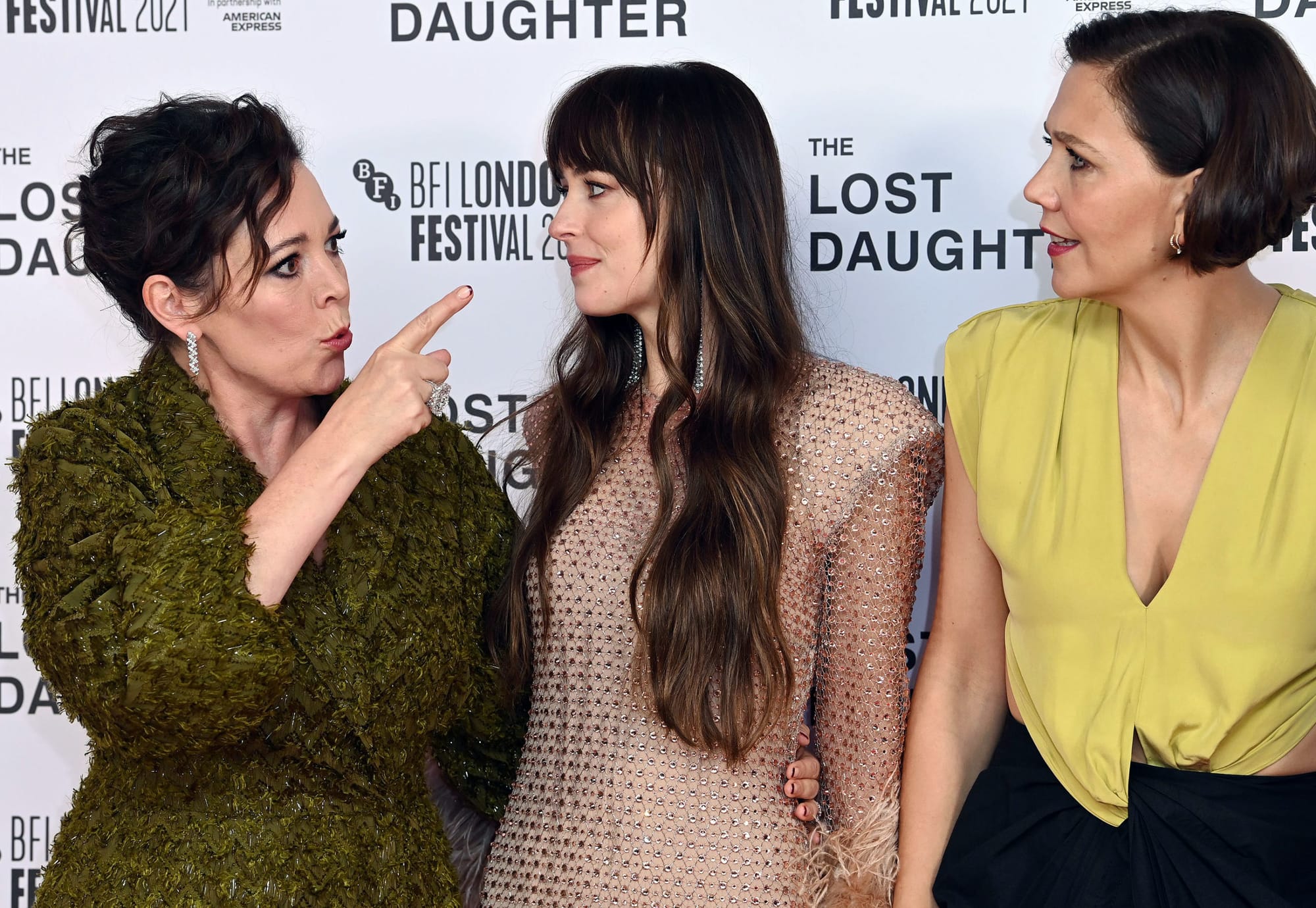 Another Screening of Lost Daughter Brought Interesting Looks From Dakota J, Maggie G, and Olivia C