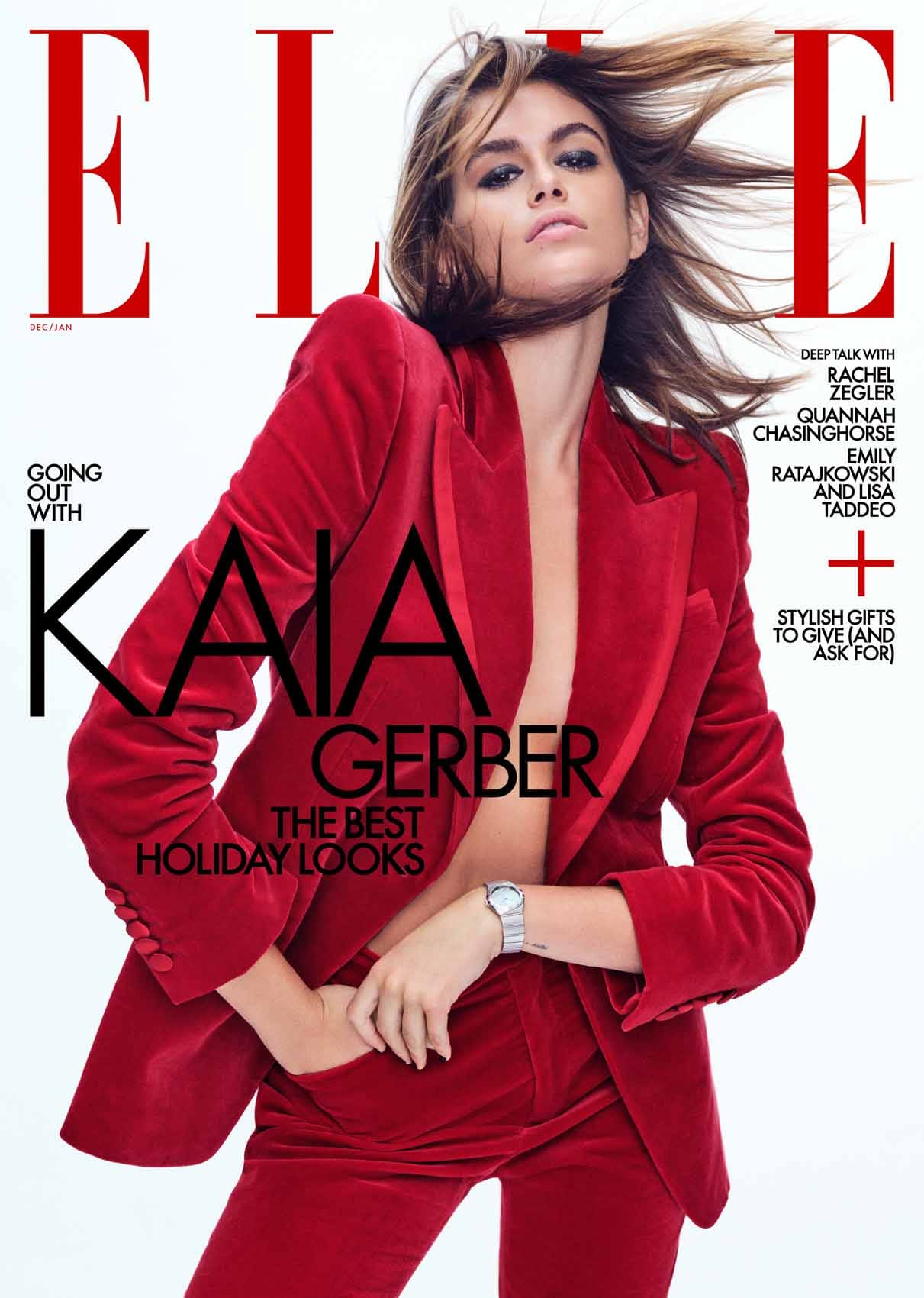 Kaia Gerber Rings in 2022 For ELLE