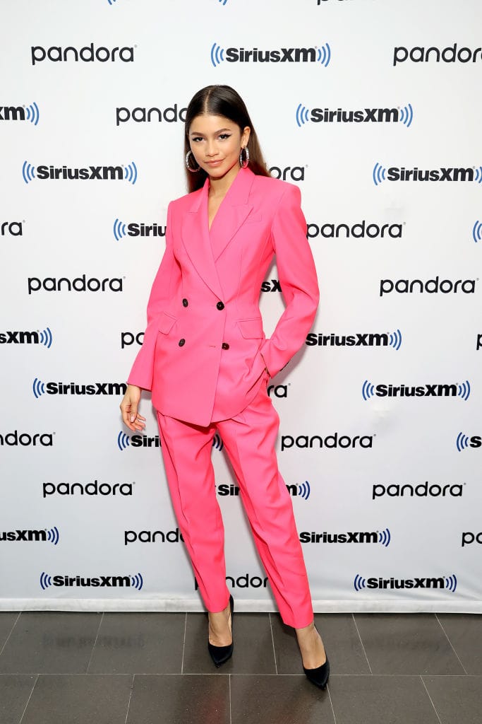 Zendaya Heads Up This Meeting of the Pink Suit Enthusiasts Society