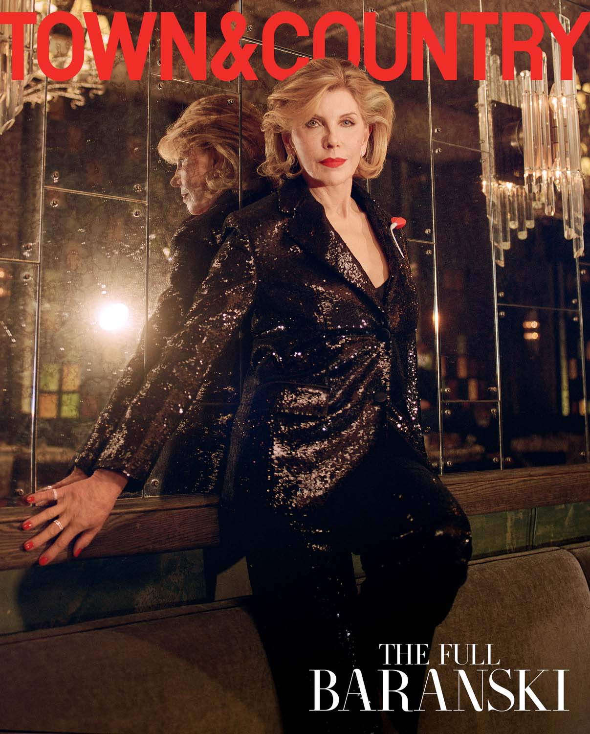 Town & Country Gave a Digital Cover to Christine Baranski