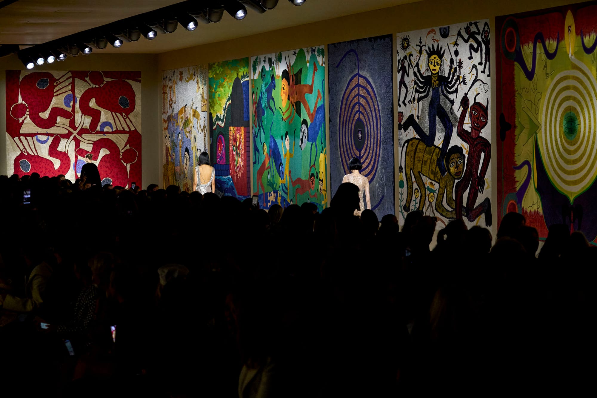 The Real Star of Dior's Show Was Its Tapestries