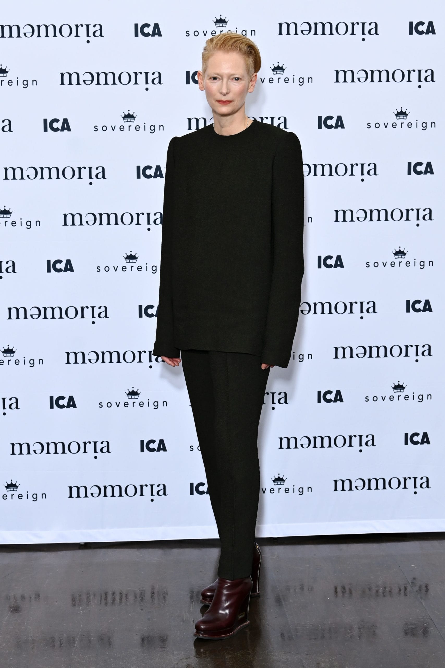 SWINTON Has Left Her Castle And Appeared in Public