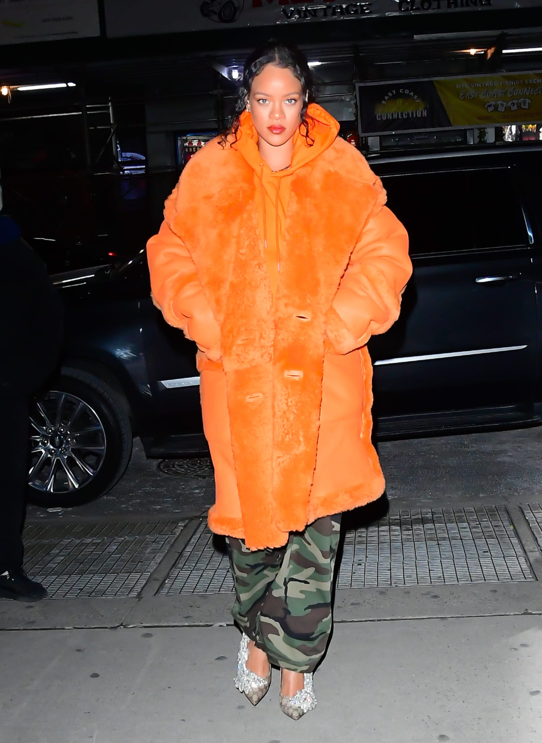 Luxuriate in the Rihanna Coat Experience