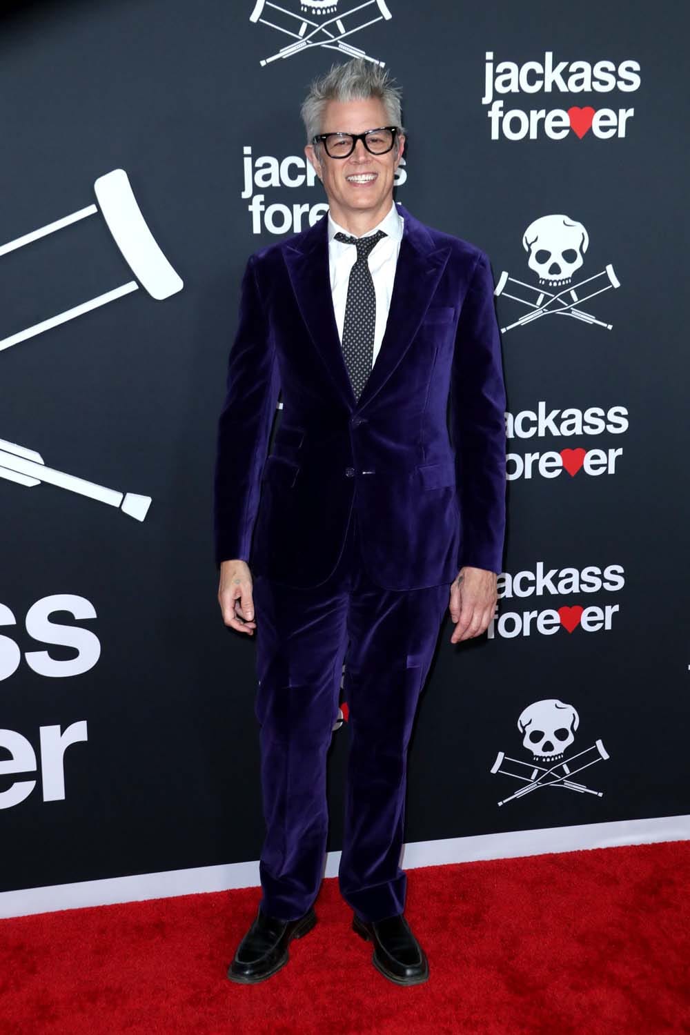 Johnny Knoxville Picked Royal Purple for Jackass