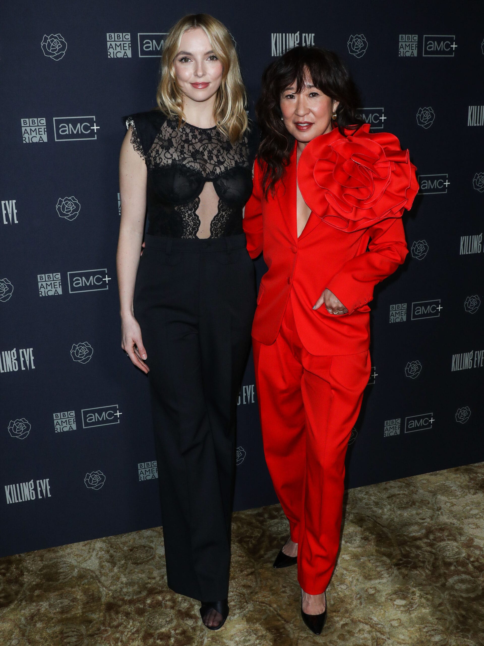 Hey, It's Sandra Oh and Jodie Comer
