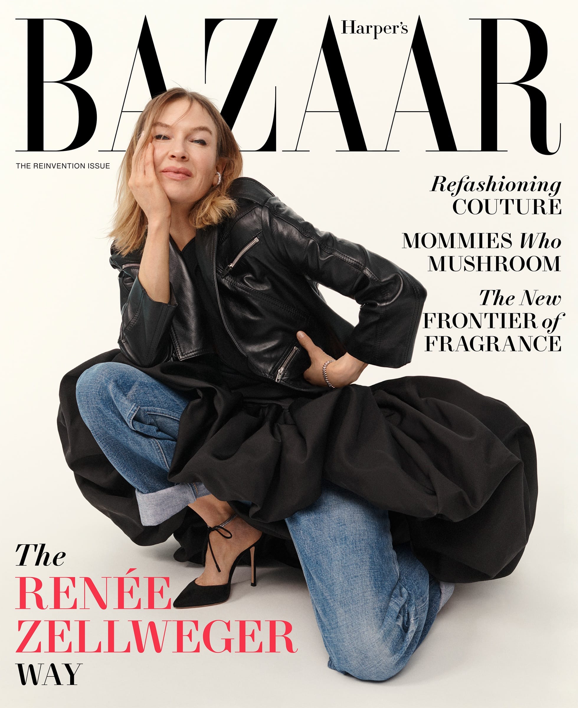 PS: Renee Zellweger Is Currently on the Cover of Harper's Bazaar