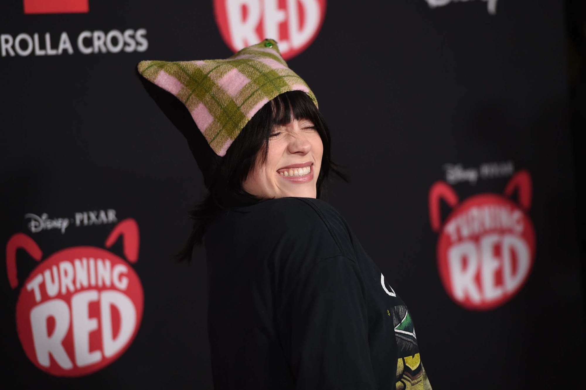 Billie Eilish May Be Wearing a Throw Pillow As a Hat