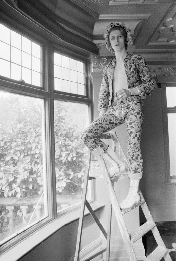 On This Day in 1972 (Or Thereabouts), David Bowie Was Painting His Ceiling