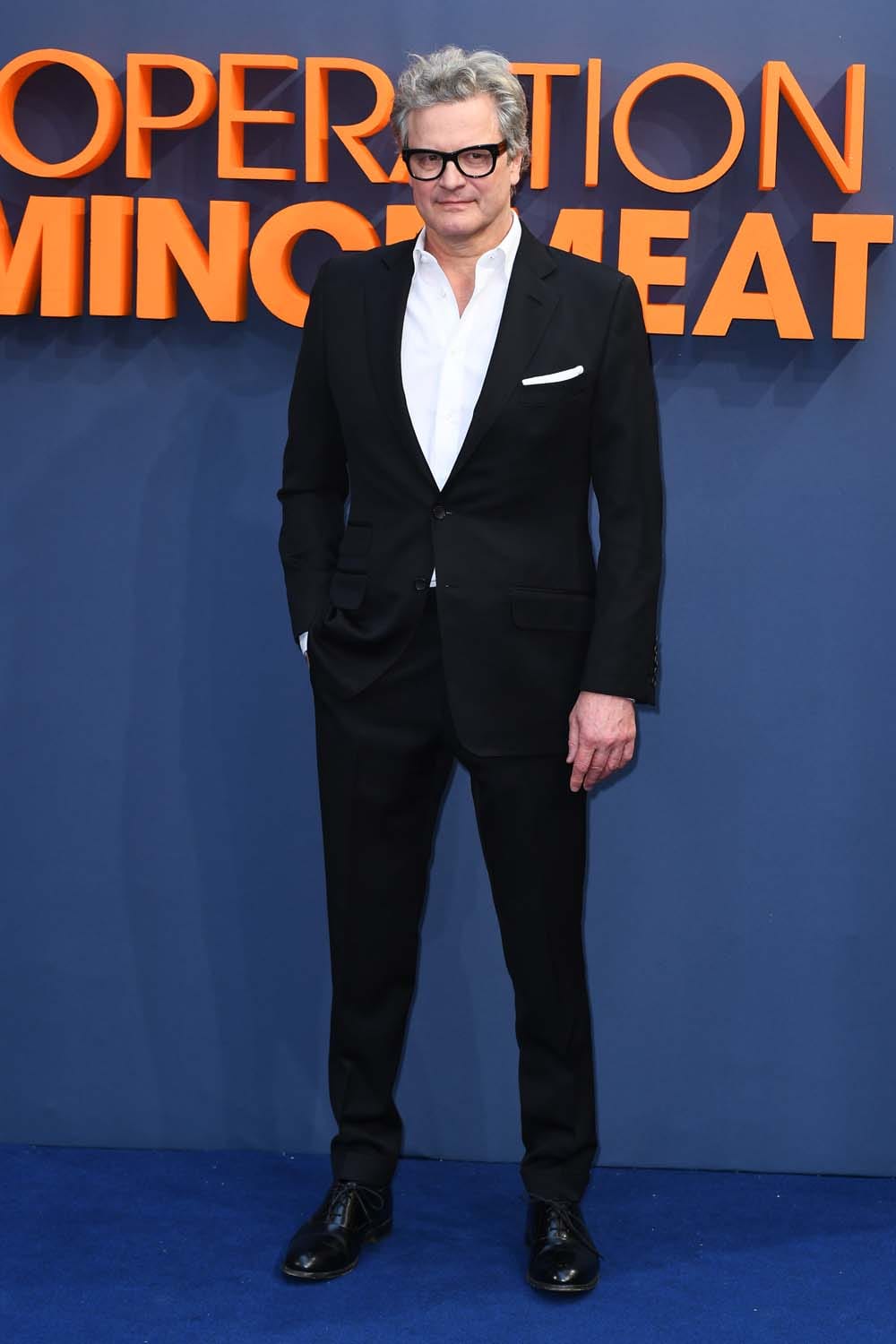 Colin Firth Is a Full Silver Fox Now