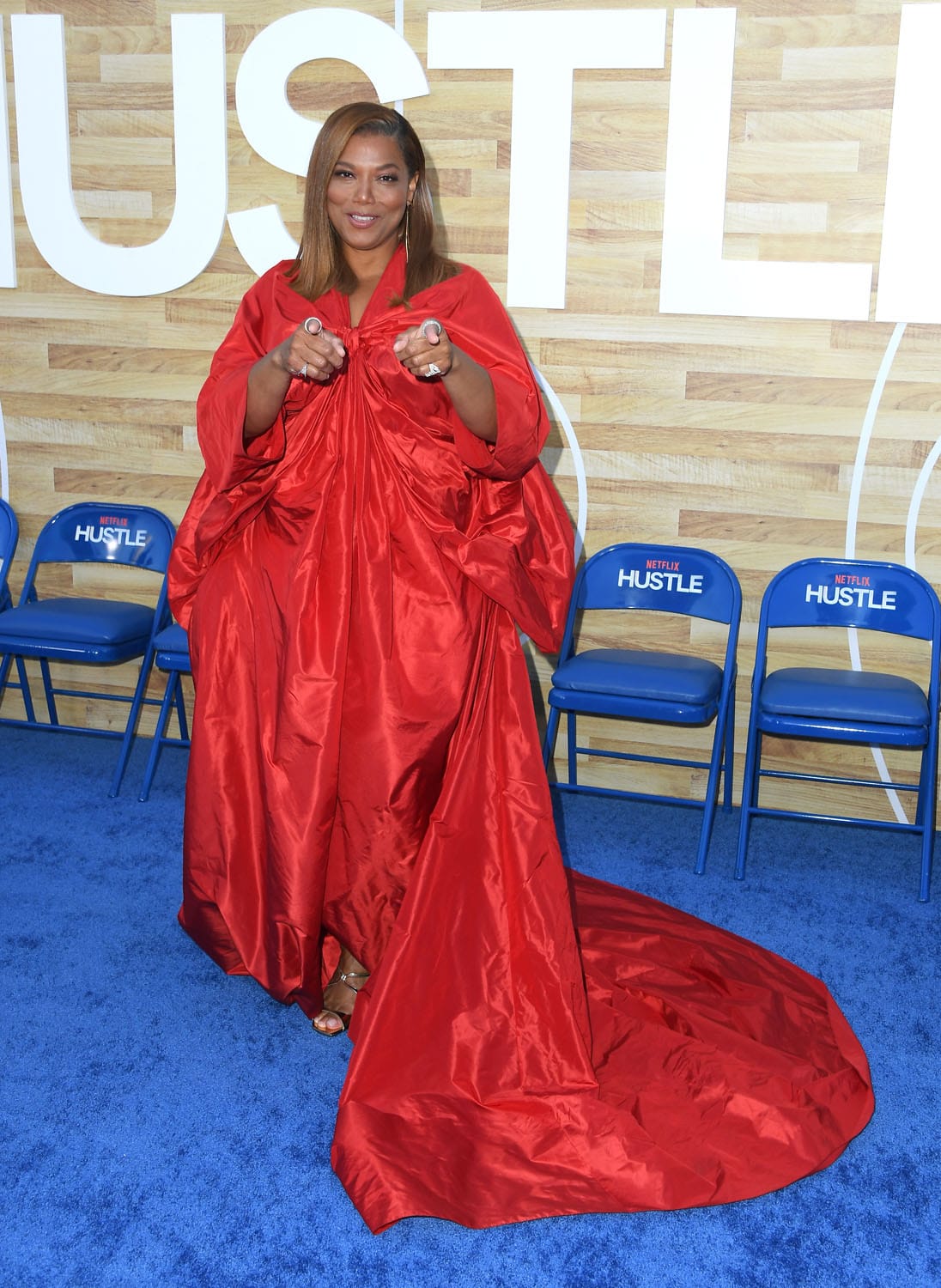 Queen Latifah Takes a Turn With the Cult Robe Trend