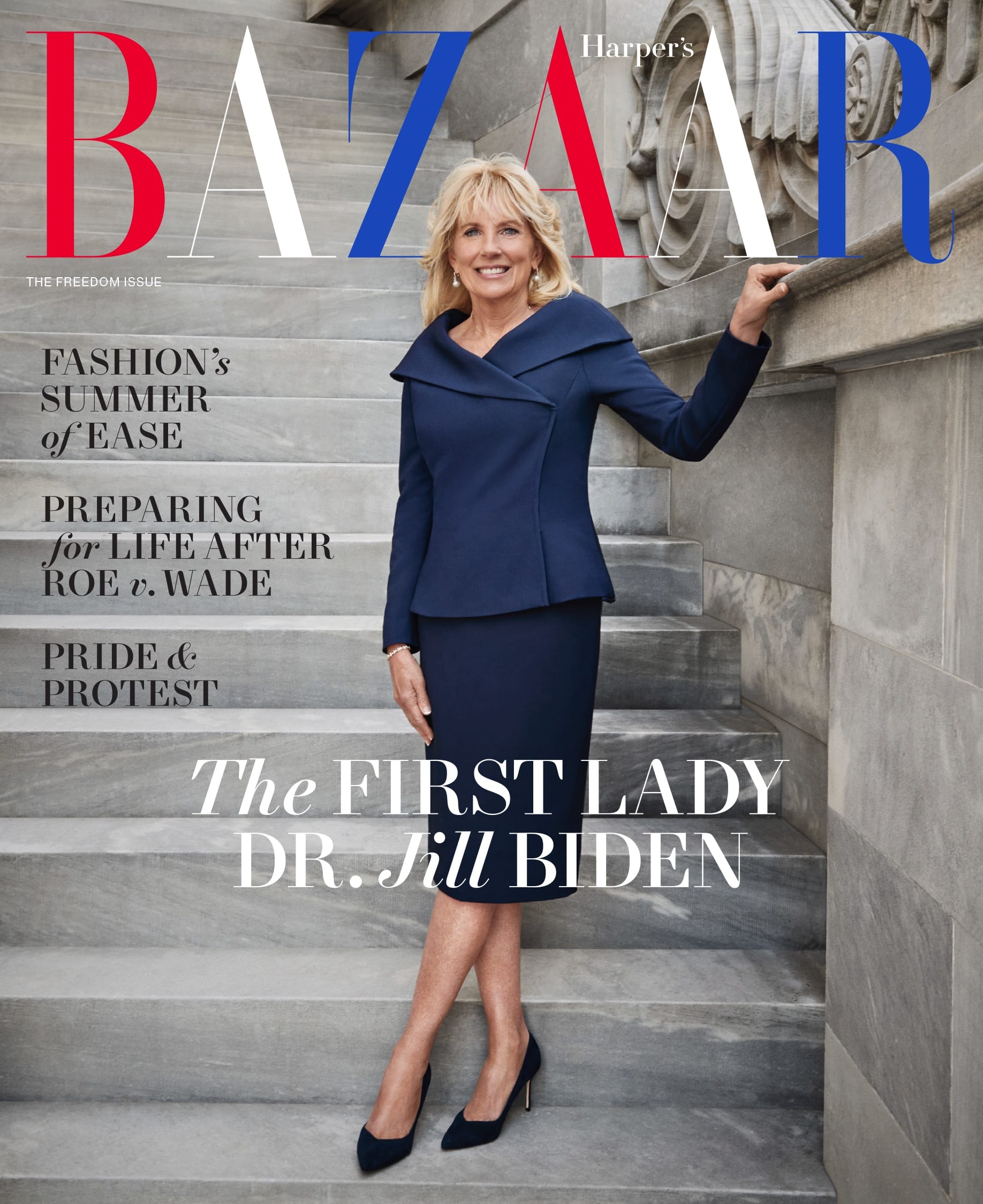 Dr. Jill Biden is Harper's Bazaar's First First Lady