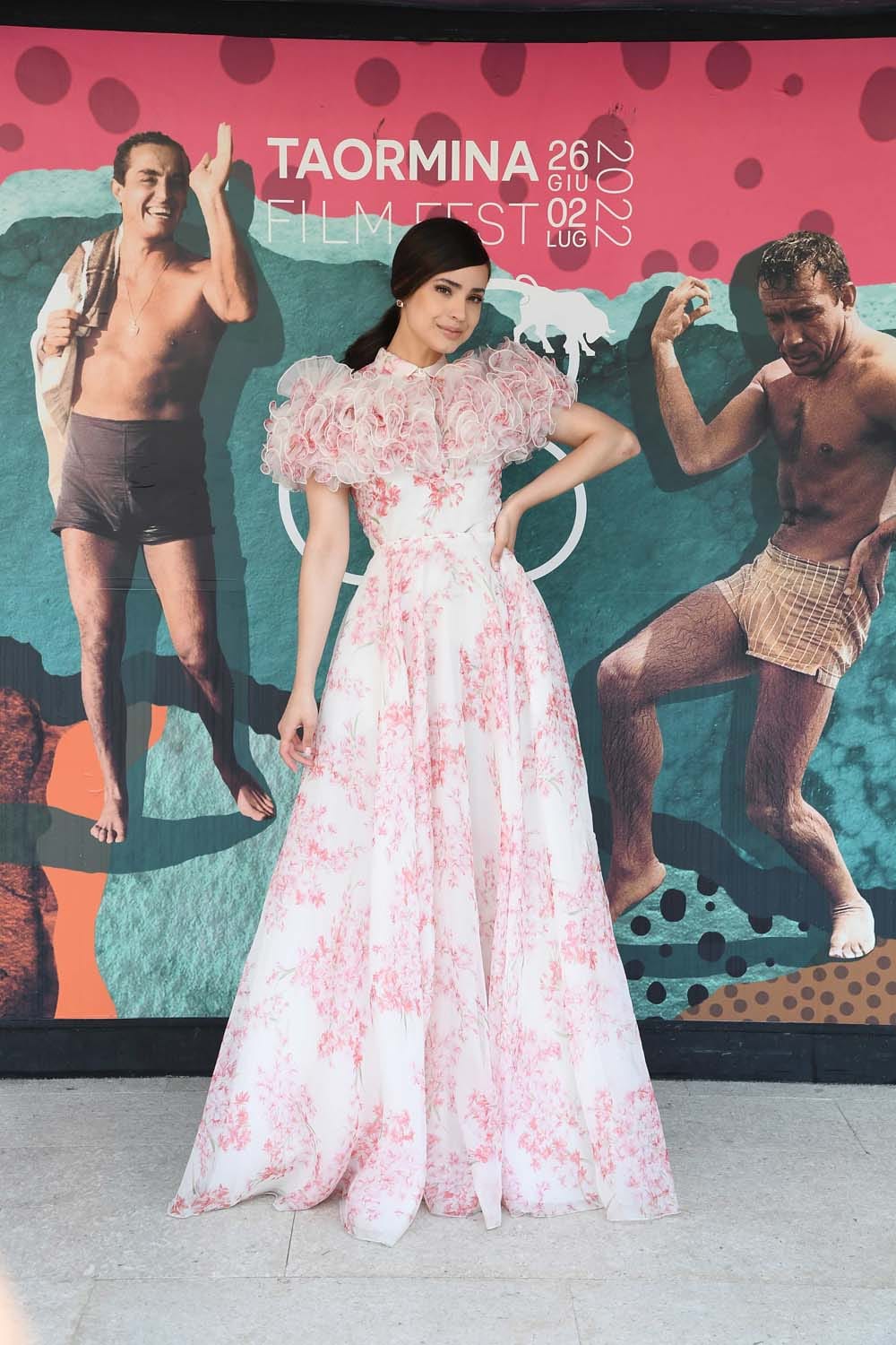Sofia Carson Looks Great In Front Of This Hilarious Poster