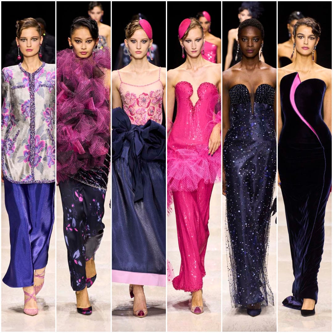 Armani Looked... Expensive, and Glittery
