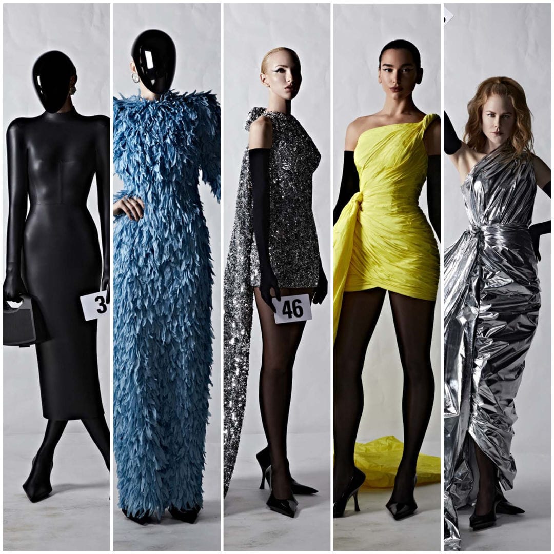 Balenciaga Veered From Faceless Models to Celebrity Ones