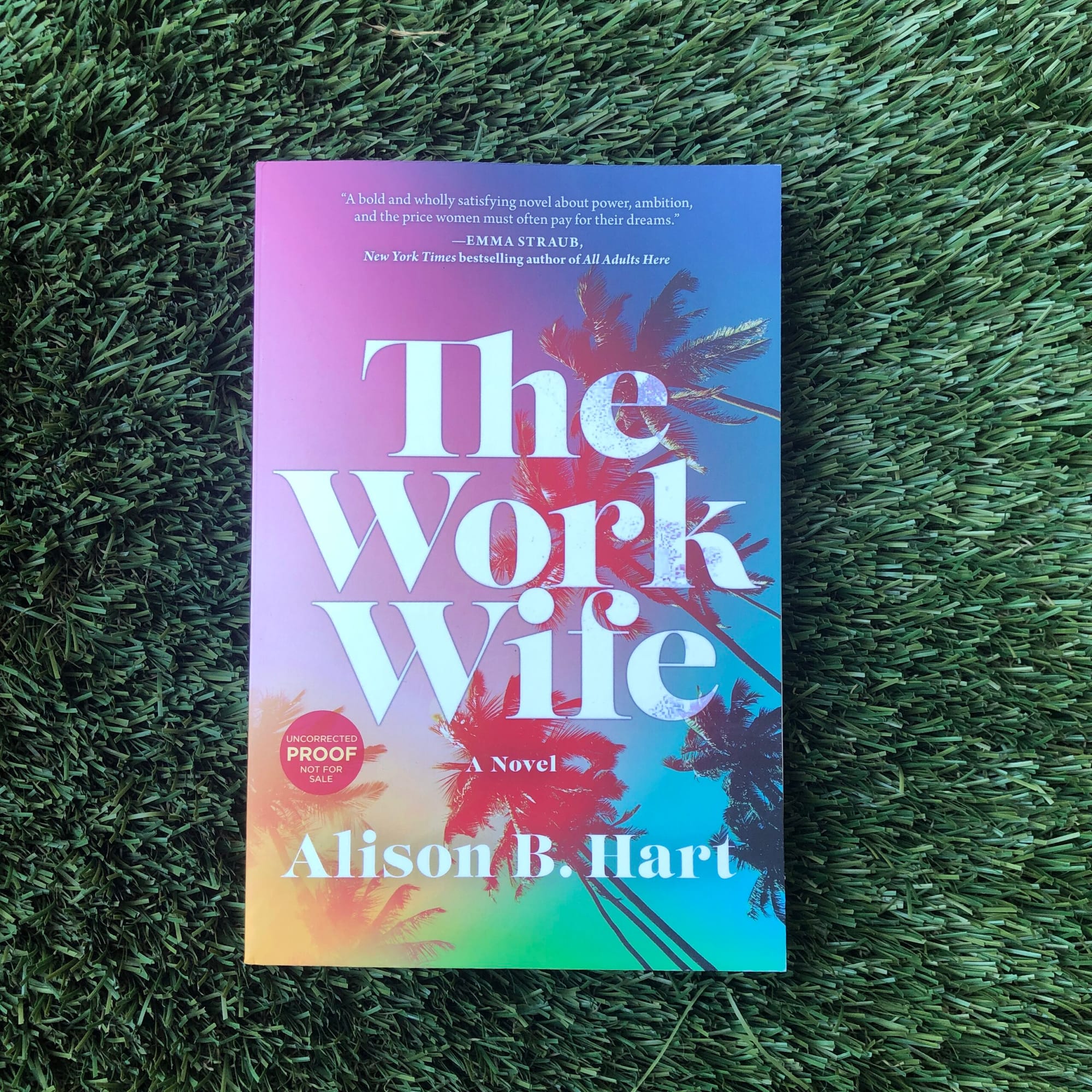 GFY Giveaway: The Work Wife, by Alison B. Hart