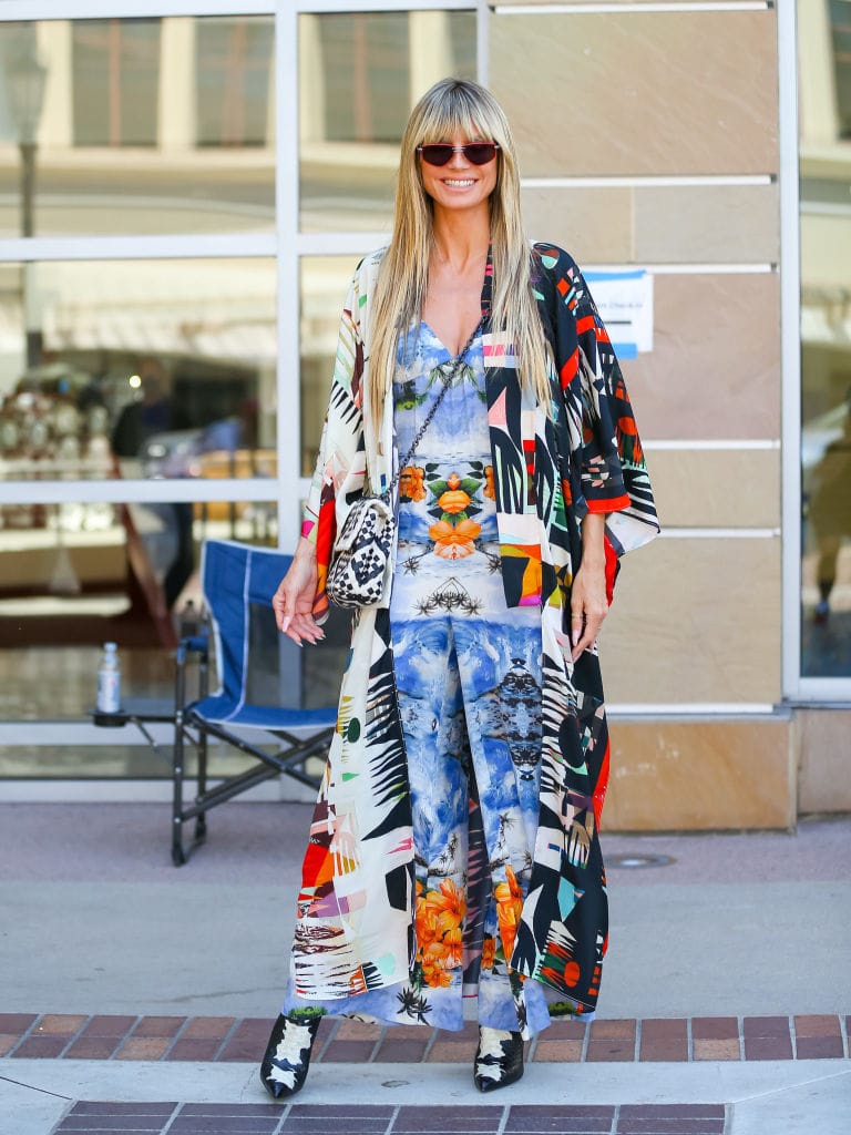 Heidi Klum Has Gone FULL PATTERN
