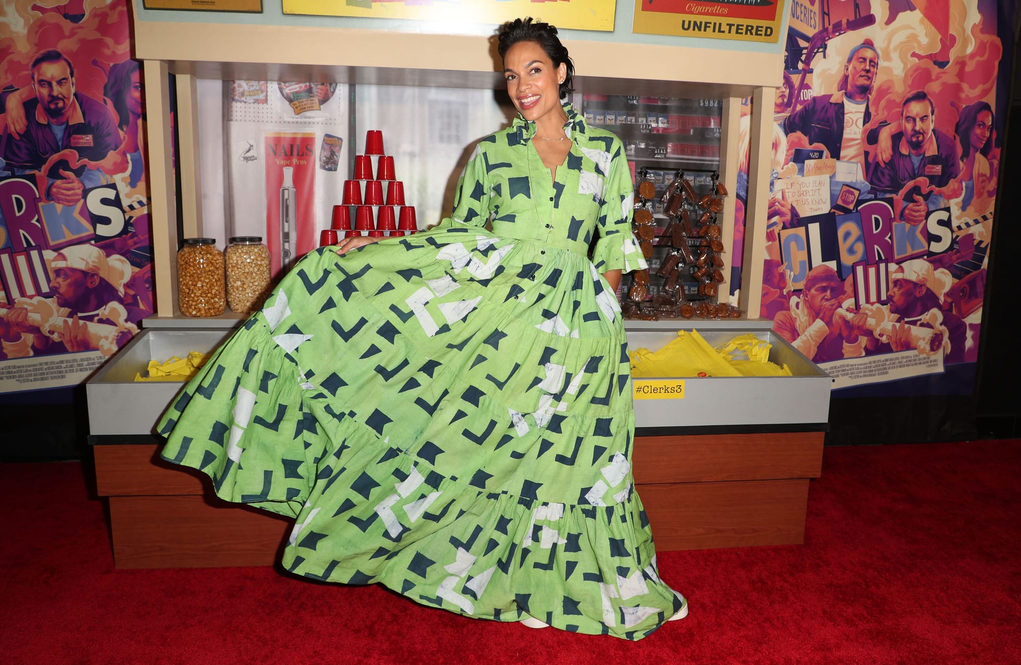 There Is A Clerks III, and Rosario Dawson Is In It