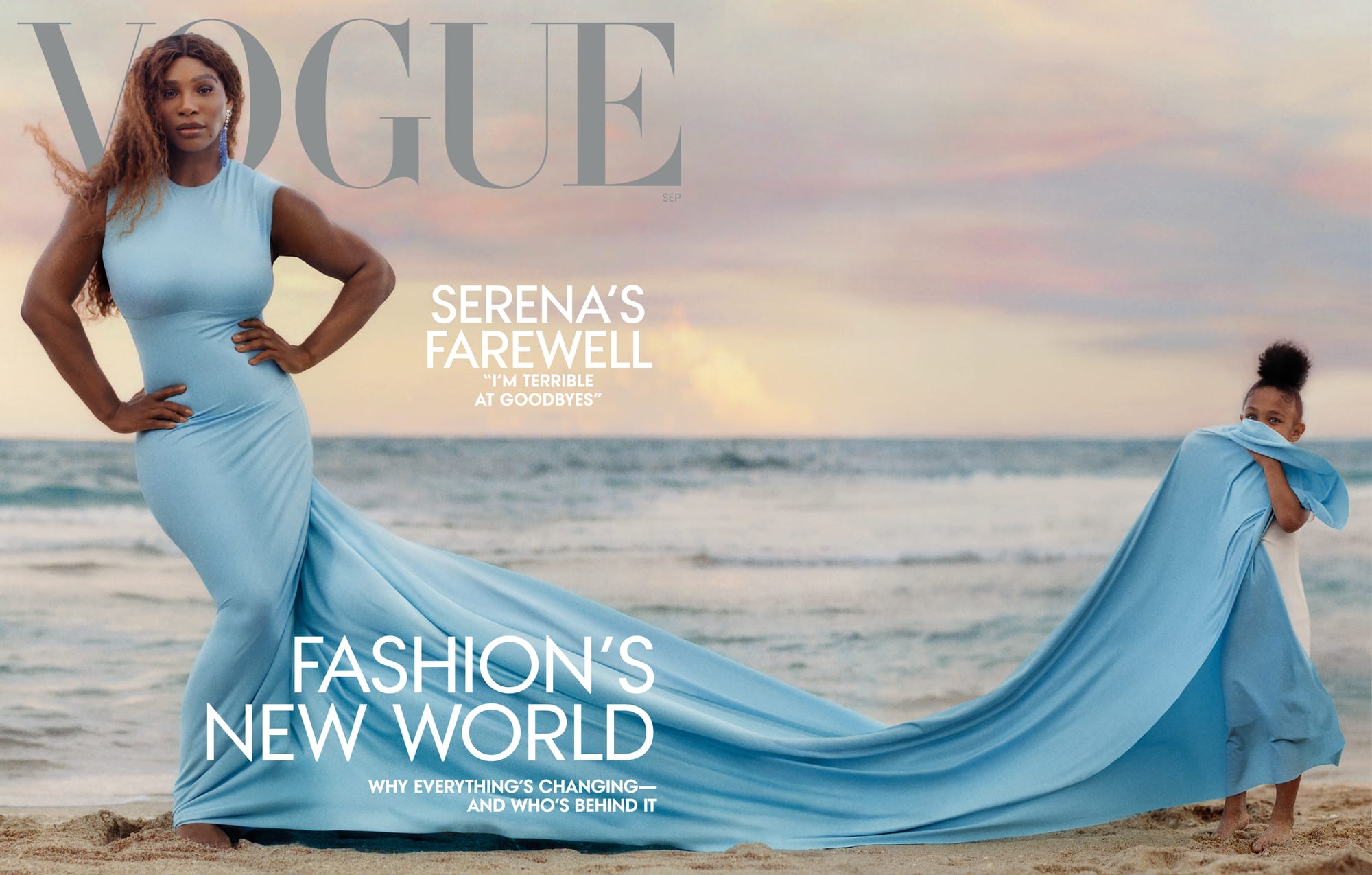 Serena Williams Kinda Announces Her Retirement, and Covers Vogue's September Issue
